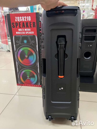 Портативная блютуз колонка ZQS 8210