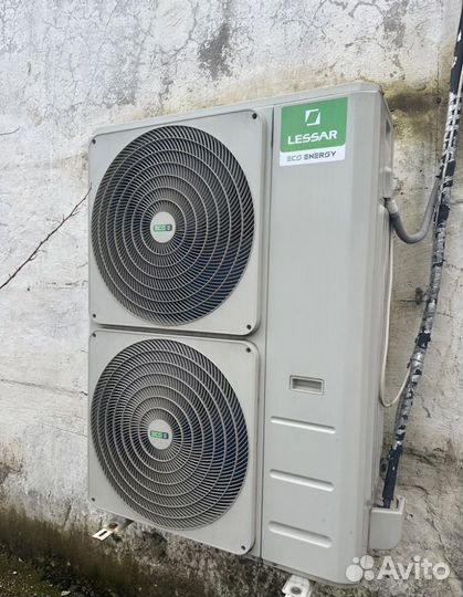 Инверторный кондиционер на 160 м2. Lessar