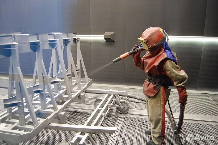 Пескоструйная обработка пескоструй очистка абразив