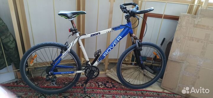Велосипед синий Rover Zion