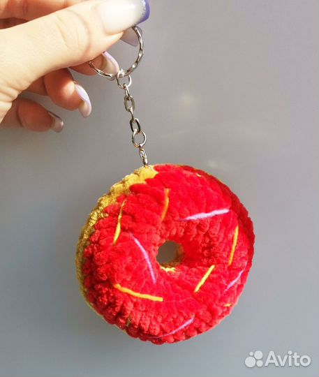 Брелок пончик