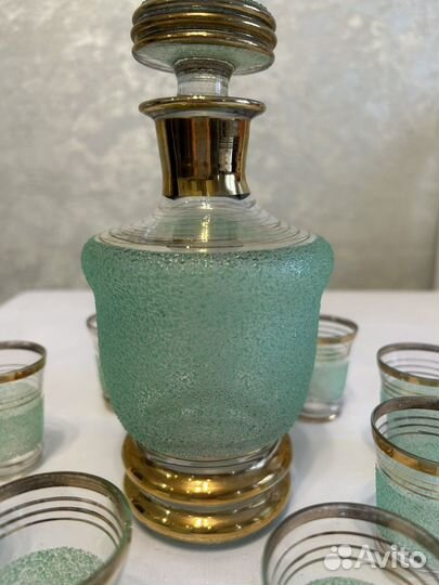 Графин со стопками СССР 1970