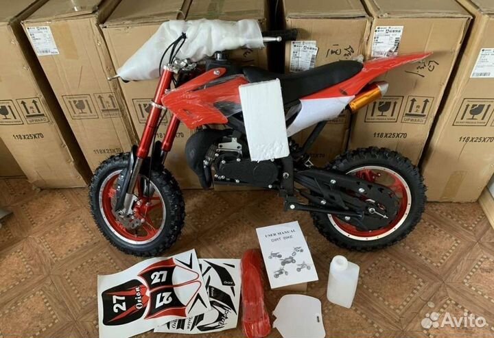 Новые. Пит байки 50куб. На 4 - 8 лет