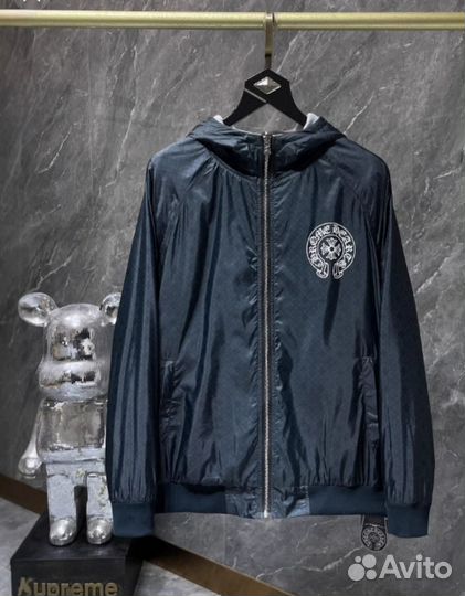 Зип худи/куртка Chrome Hearts+кольцо в подарок