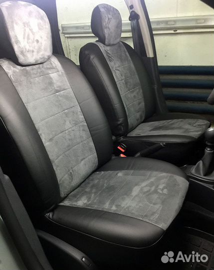 Авточехлы из экокожи в подарок оплетка на руль