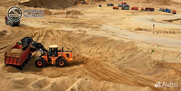 Песок Речной, Карьерный, Сеяный, Мытый, Пескогрунт