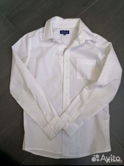 Рубашки школьные 122-128