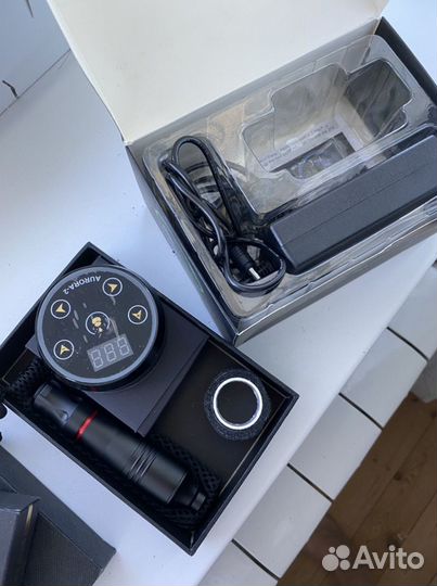 Машинка для перманентного макияжа+блок