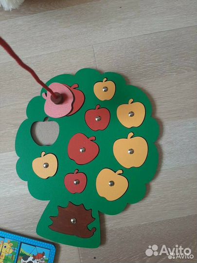 Развивающие деревянные игрушки пакетом