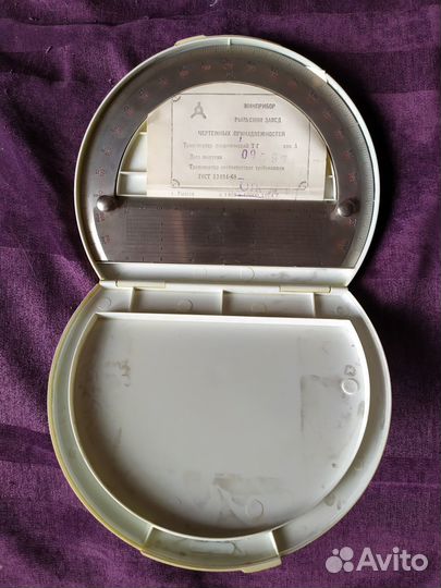 Транспортир геодезический тг тип А