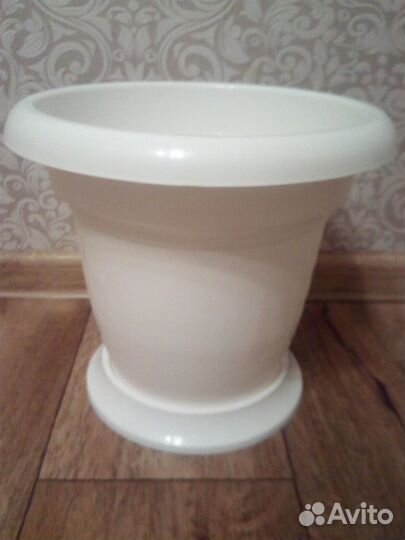 Горшки пластиковые