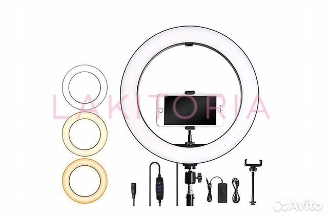 Кольцевая лампа Ring Supplementary Lamp 36 см со ш