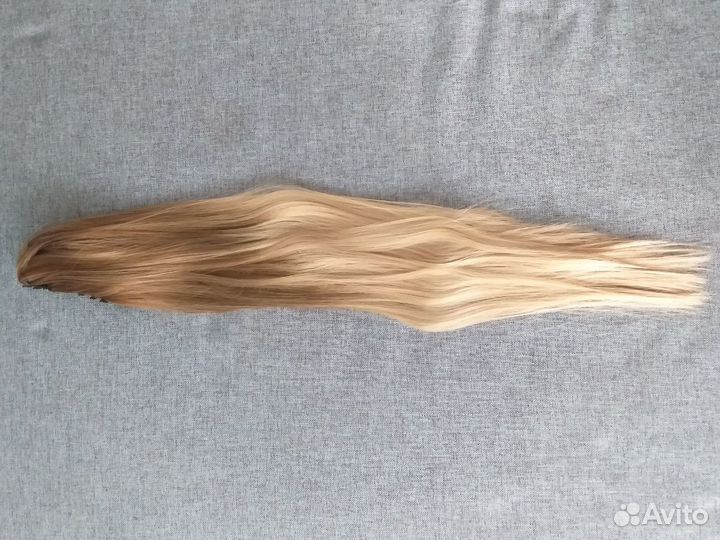 Волосы на заколке искуственные