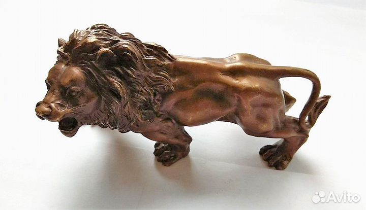 Лев - Китайская статуэтка из Бронзы ru*416