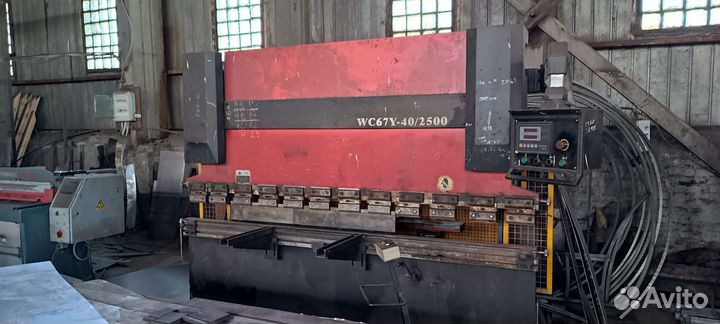 Пресс гидравлический, листогиб с чпу