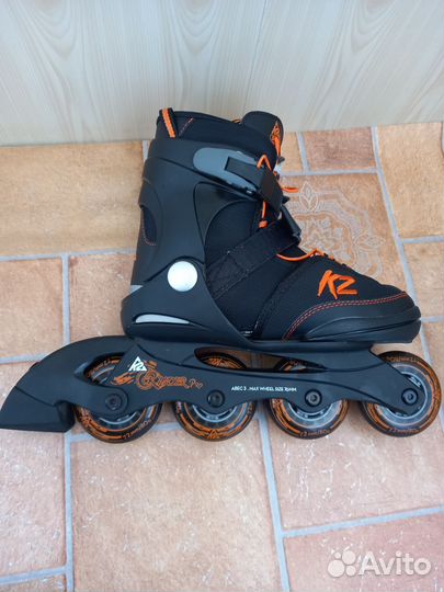 Роликовые коньки K2 Rider Pro размер 32-37