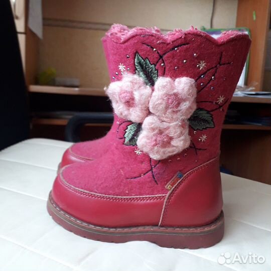 Валенки на девочку 25