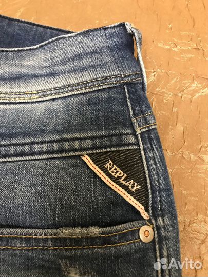 Мужские джинсы replay размер 34