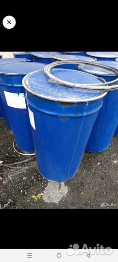 Бочка металлическая бу 200л