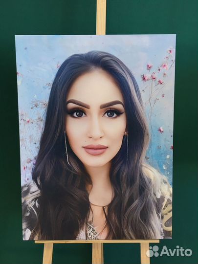 Портрет по фото/печать на холсте