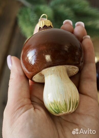 Елочные игрушки стекло 