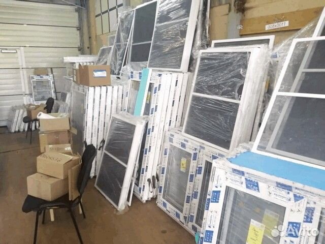 Готовые окна 50х120 глухие