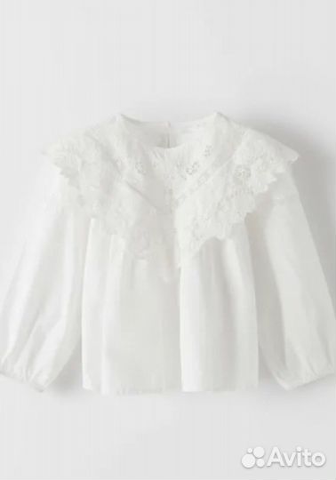 Блузка zara для девочки 152