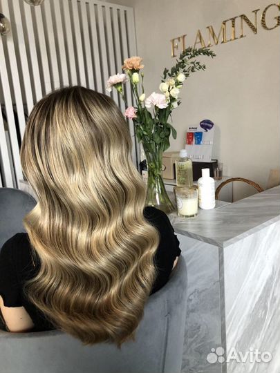 Локоны, прически, макияж