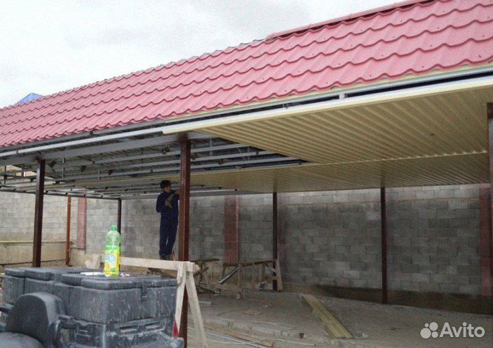 Навес хайтек