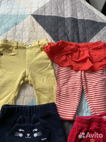 Штанишки для девочки пакетом