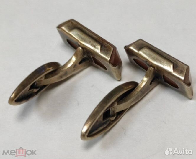 Серебряные запонки Ag 875