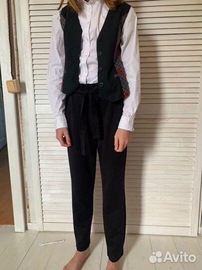 Школьная форма Жилетка брюки рубашка сарафан юбка