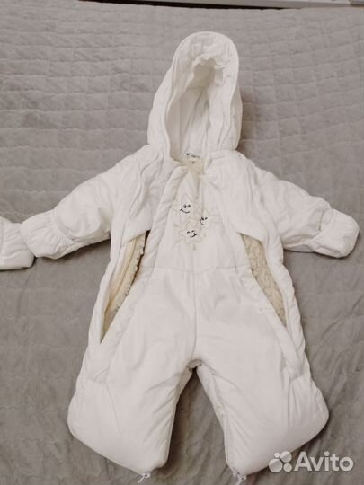 Зимние комбинезоны для двойни