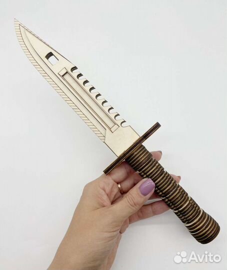 Штык нож м9 из фанеры