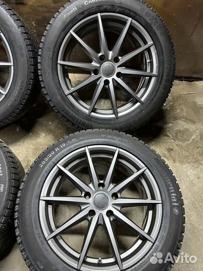 Зимние колеса на volkswagen touareg audi q7 r19