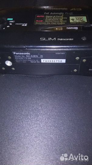 Panasonic NV-A3E, NV-A3EN,видеокамеры VHS-C