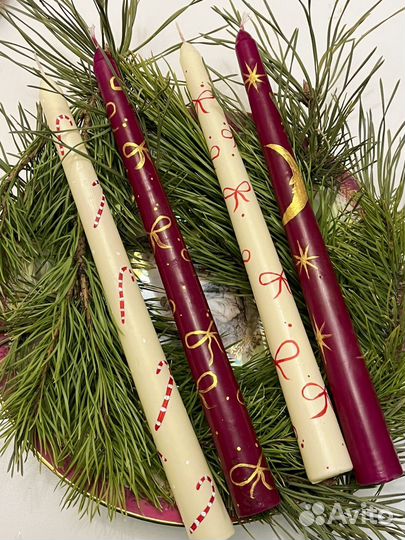 Роспись свечей