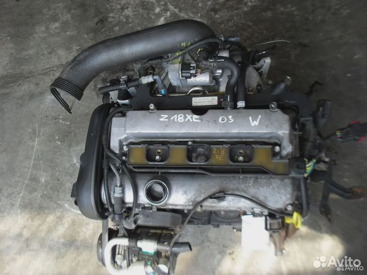 Двигатель Z18XE Opel Astra G H Vectra B 1,8L