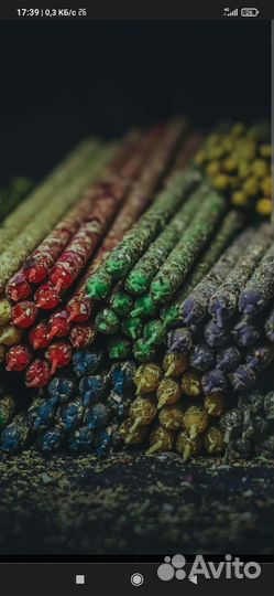 Свечи с травами