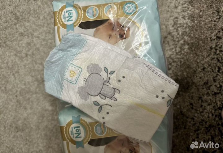 Подгузники pampers premium care 1