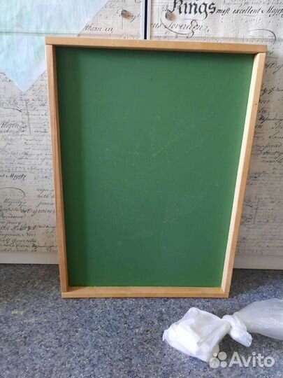 Доска школьная меловая+ мел