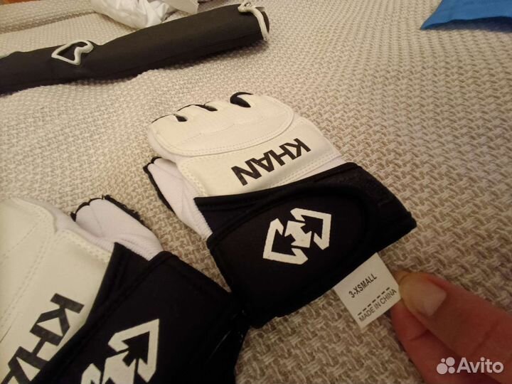 Защита голени и стопы, полуперчатки