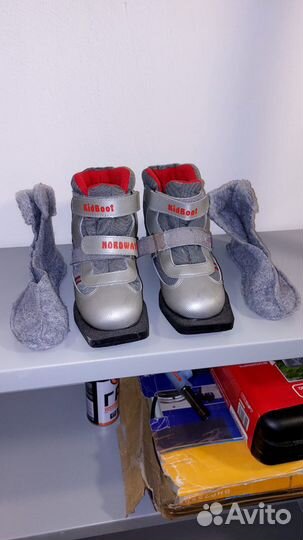 Лыжи беговые fisher с ботинками