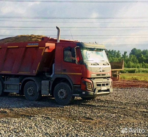 Песок карьерный с доставкой