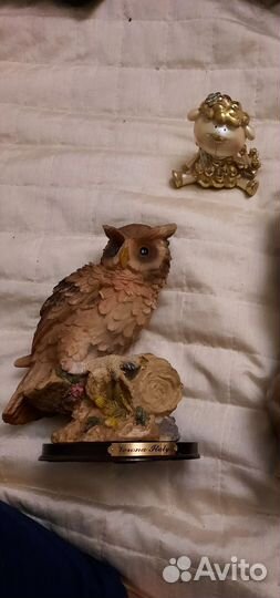 Статуэтки Сова и барашек