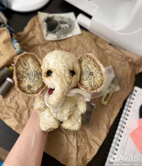 Слоненок тедди