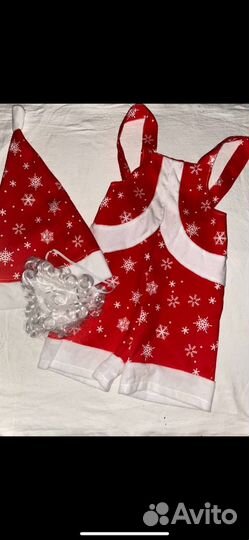 Костюм Деда мороза детский