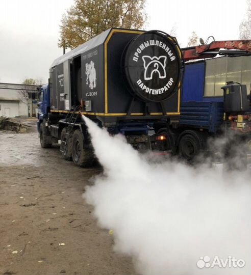 Аренда промышленного парогенератора