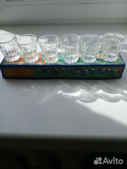 Хрустальные рюмки СССР