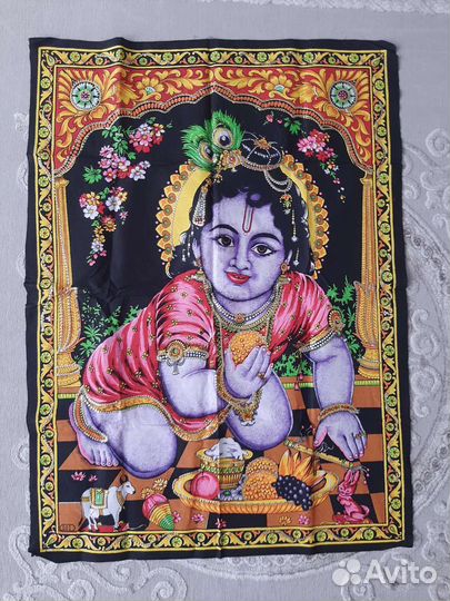 Полотно маленький Кришна